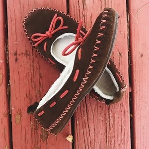 L.L. Bean Moccasin Slippers